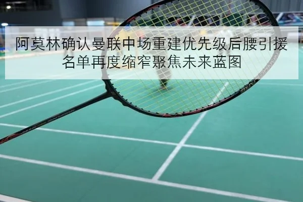 阿莫林确认曼联中场重建优先级后腰引援名单再度缩窄聚焦未来蓝图